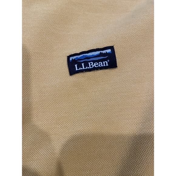 LL Bean Men’s 1/4 Zip Pullover Casual Sweater Yellow Size XL Cotton - Picture 2 of 13
